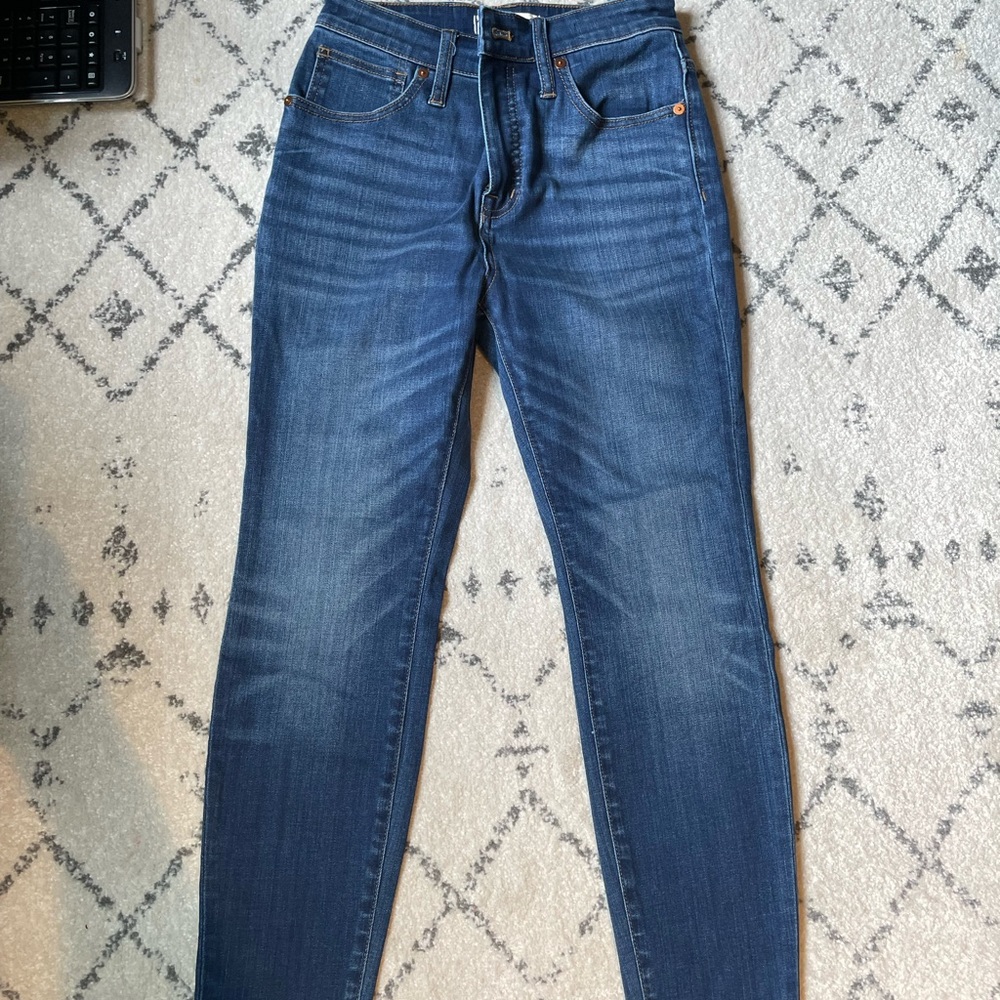 Madewell jeans curvy high-rise skinny